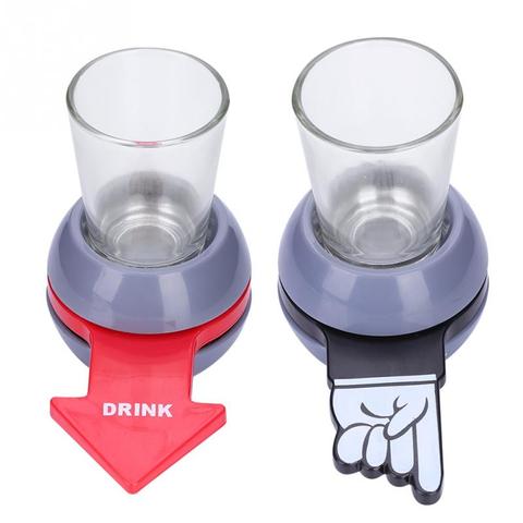 Funny Shot Spinner Party Game Rotatable Arrow Beer Wine Glass Cup Kit Spin  The Shot Drinking Game Gifts Entertainment Supplies - Price history &  Review, AliExpress Seller - Easy-shopping store