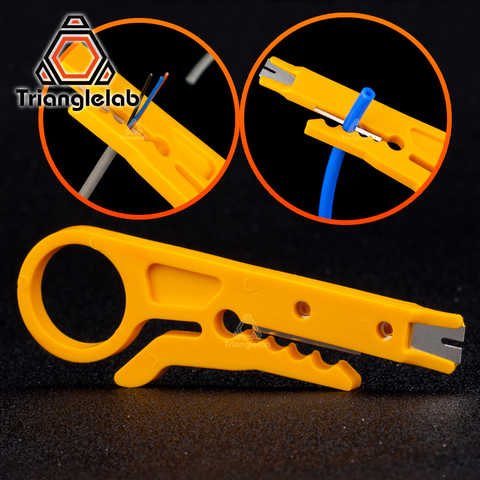 trianglelab Mini Portable Wire Stripper Knife PTFE tube cutter for 3d printer Teflonto tube  hotend i3 mk8  extruder Kit tools ► Photo 1/3