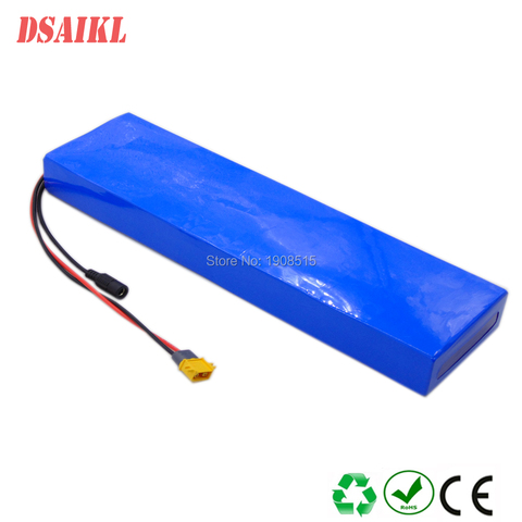 EU US no tax 250W 500W ebike 36V 10.4Ah 11.6Ah 12Ah 14ah escooter battery with BMS and 42V 2A charger ► Photo 1/3