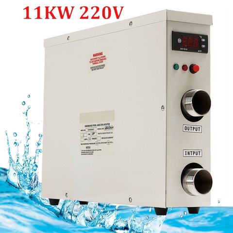 11KW 220V Swimming Pool & SPA hot tub electric water heater thermostat