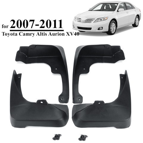 For Toyota Camry Altis Aurion XV40 2007 2008 2009 2010 2011 Car Mud Flaps Fender Mudguards Mudflaps Splash Guards Accessories ► Photo 1/6