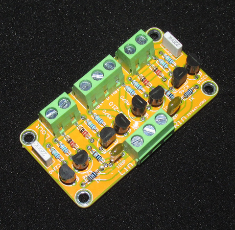 JFET input Cascoded Buffer Preamp Board OP-AMP Preamplifier use Toshiba 2SK246/2SJ103, C2240/A970 FOR CD player ► Photo 1/5