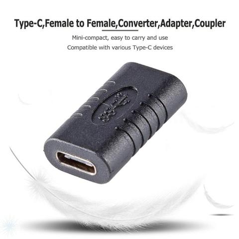 USB 3.1 Type-C Female to Female Coupler USB-C Converter Adapter Connector Type C Device Converter Data Adapter Mini USB Adapter ► Photo 1/6
