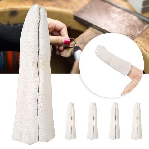 Professional 5pcs Jewelry Making Fingers Protective Sleeves Duim Protector DIY Jeweler Fashionable Jewelry Making Accessory Tool ► Photo 1/6