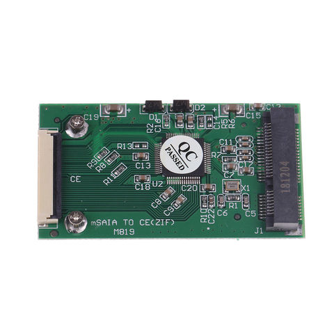 Mini Msata Pci-E 1.8 Inch Ssd To 40 Pin Zif Ce Cable Adapter Converter Card ► Photo 1/1