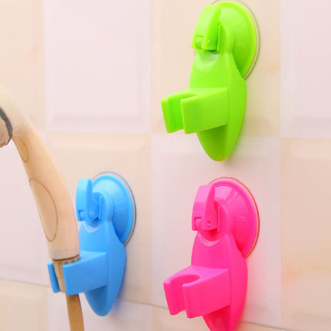 Bathroom Strong Attachable Shower Head Holder Movable Bracket Powerful Suction ShowerSeat Chuck Holder Suction Cup ► Photo 1/6
