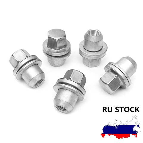 Stainless Steel 10 Pcs Wheel Nut Cap For Land Rover Discovery 3 4 Range Rover L322 Sport 2004 2005 2006 2007 2008 2009 RRD500290 ► Photo 1/6