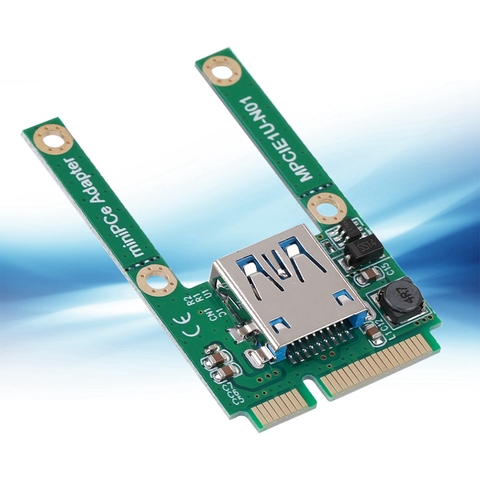 New New mSATA to USB Conversion Card Mini PCI-E Expansion Converter Adapter USB2.0 mPCI-E ► Photo 1/6