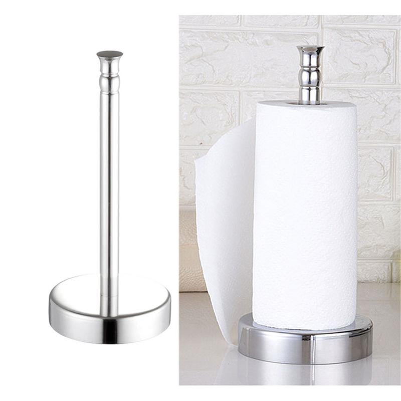 1pc Paper Towel Holder Anti Slip, Countertop Toilet Paper Holder