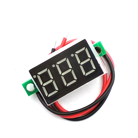 0.36 Inch Mini LCD Display Voltmeter Ammeter Voltimetro Amperimet Digital DC 4.7-30V LED Mini Digital Voltmeter Ammeter ► Photo 1/5