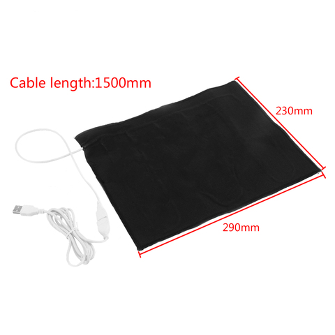 New 1pc 5V USB Heating Pad For Pet Dog Cat Electric Winter Warm Carpet for Animals Pet Waterproof Heater Mat Carpet Heat Pad ► Photo 1/6