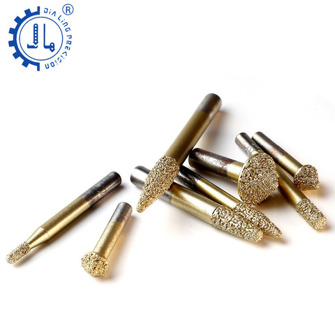 JIALING 1 pc CNC Diamond for granite marble concrete router bit cutting router bits carving tools ► Photo 1/5