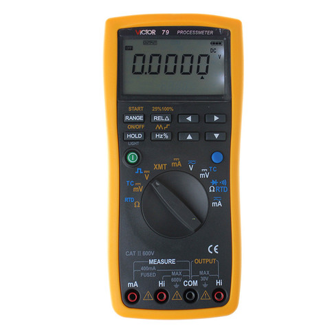 VICTOR 79  Process Meter VC79 Digital Autoranging Measuring Process Multimeter ► Photo 1/6