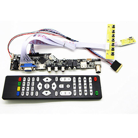 Buy Online Hdmi Cvbs Rf Usb Vga Audio Video Lvds Tv Pc Controller Board 40p Lvds Cable Kits For Lp156wh4 1366x768 1ch 6 Bit Lcd Display Alitools Buy Online Hdmi Cvbs Rf Usb Vga Audio Video Lvds Tv Pc Controller Board 40p Lvds Cable Kits For Lp156wh4 1366x768 1ch 6 Bit Lcd Display Alitools
