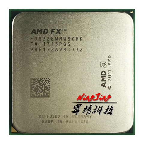 AMD FX-Series FX-8320E FX 8320E FX 8320 E Eight-Core Eight-Thread CPU Processor 95W L2=8m L3=8M FD832EWMW8KHK Socket AM3+ ► Photo 1/1