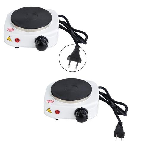 110V/220V 500W Electric Mini Stove Hot Plate Multifunctional Home Heater Food Cooker Machine Kitchen Cooking Tools US EU Plug ► Photo 1/6