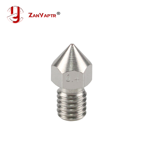 3D Printer MK8 V5 V6 Stainless Steel Nozzle 0.2mm 0.3mm 0.4mm 0.5mm 0.6mm M6 Threaded For Extruder Parts 1.75mm Filament ► Photo 1/5