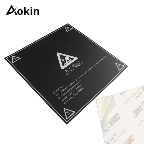 Frosted Heated Bed Sticker Build Sheet Plate 300x300mm Tape Hot Bed Platform Sticker for Creality cr10 ender 3 5 for 3D printer ► Photo 1/6
