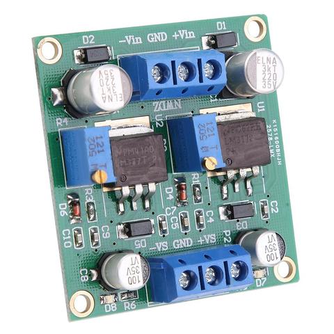 Positive Negative Voltage Stabilizing Power Supply Module Low Ripple Linear Adjustable Stabilizing Voltage Regulator LM317/337 ► Photo 1/1