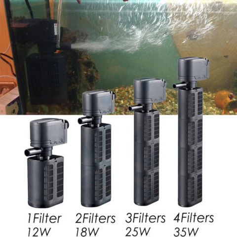 3 in 1 Filter Submersible Pump Aquarium Fish Tank Filter Purifier Water  Multi-function Fish Tank Filter Purifier Water ► Photo 1/1