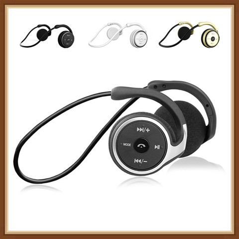 Suicen AX-698 Sports Bluetooth Headphones Support 32G TF Card FM Radio Portable Neckband Wireless Earphones Headset Auriculars ► Photo 1/6