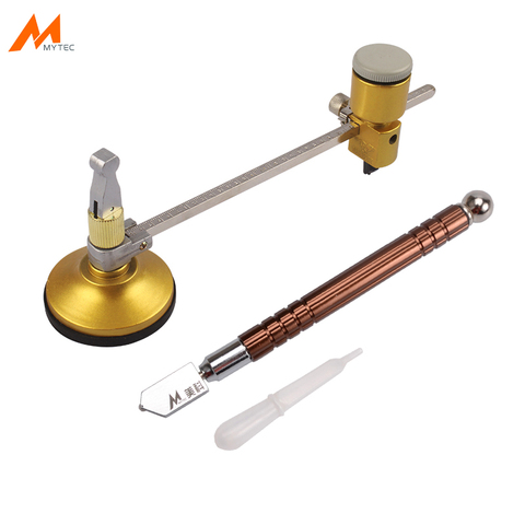 Glass Cutter Hand Tools Round Diameter Adjustable Glass Cutting Tools For