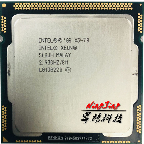 Intel Xeon X3470 2.933 GHz Quad-Core Eight-Thread 95W CPU Processor 8M 95W LGA 1156 ► Photo 1/1