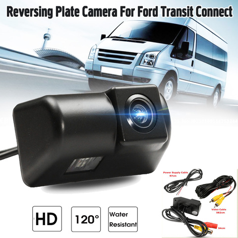 HD Waterproof Reversing Rear View License Plate Camera For Ford /Transit /Connect ► Photo 1/6