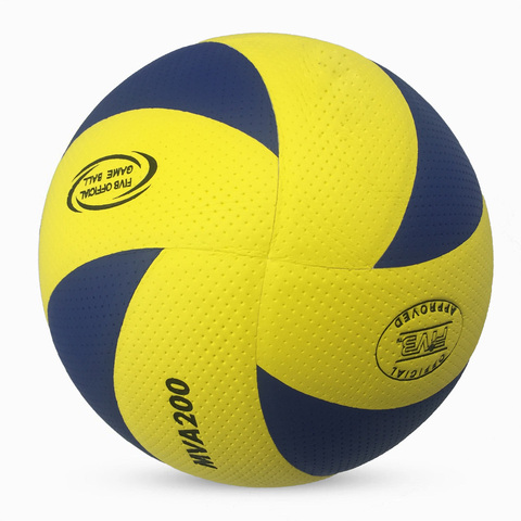 Official Volleyball Size 5 PU Leather Soft Touch Indoor Outdoor Training