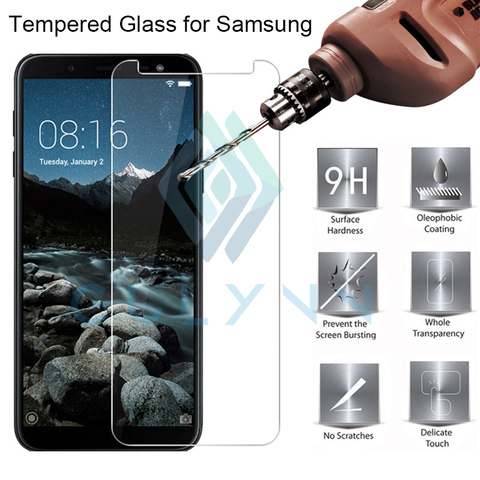 Tempered Glass For Samsung J6 Plus Protective Glass For Samsung J4 J8 J6 PLUS A8 A6 J3 J5 J7 2022 Phone Screen Protector Film ► Photo 1/6