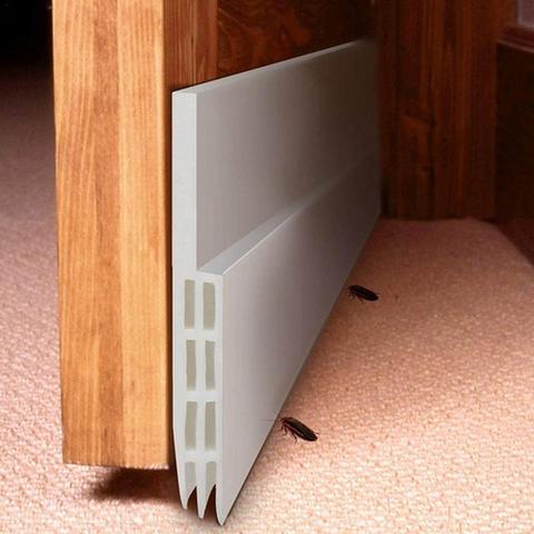 Door Sweep Weather Stripping Soundproof Rubber Bottom Seal Strip Stopper Draught Excluder Protect Your Door From Bugs, Insects ► Photo 1/6