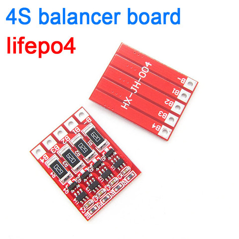 4S 3.6v lifepo4 balancer board lifepo4 balncing full charge battery balance board 4*3.2v batteries cells ► Photo 1/3