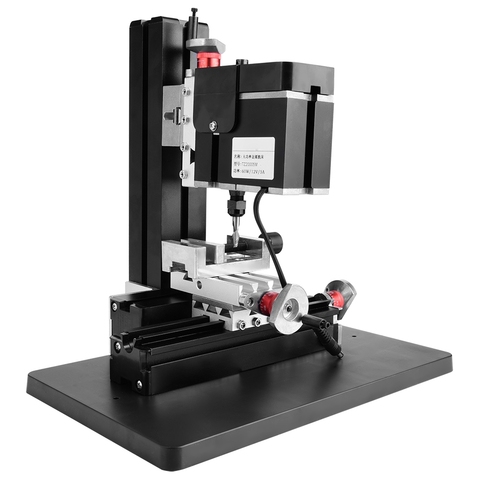 60W 12000RPM Mini Metal Lathe DIY Miniature Milling Machine Miller 100-240V mesa taladro TZ20005M milling table milling table ► Photo 1/1