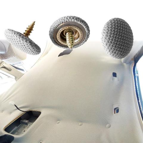 10pcs Car Interior Ceiling Cloth Fixing Screw Cap Roof Repair Modification Nylon Fabric Buckle fabric upper retaining fasteners ► Photo 1/6