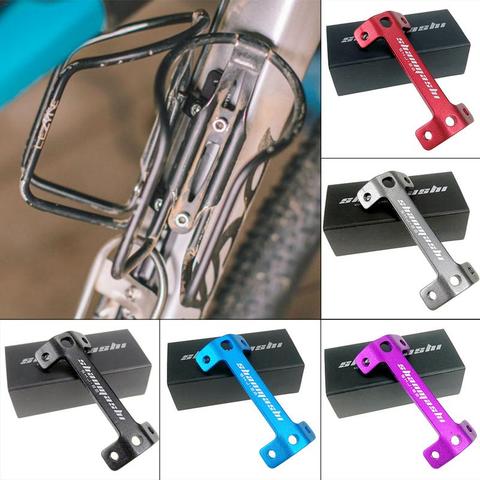 Bicycle Bottle Cage Extender Double Head Bottle Cage Mountain Bike Cup Holder Frame Double Kettle Holder Water Bottle Holder ► Photo 1/6