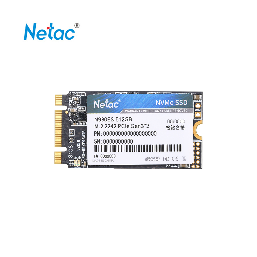 Silicon Stratford på Avon campingvogn Netac N930ES SSD NVMe M.2 2242 SSD Gen3*2 PCIe 3D MLC/TLC NAND Flash Solid  State Drive 128 256 512GB - Price history & Review | AliExpress Seller -  Computer Online Store | Alitools.io