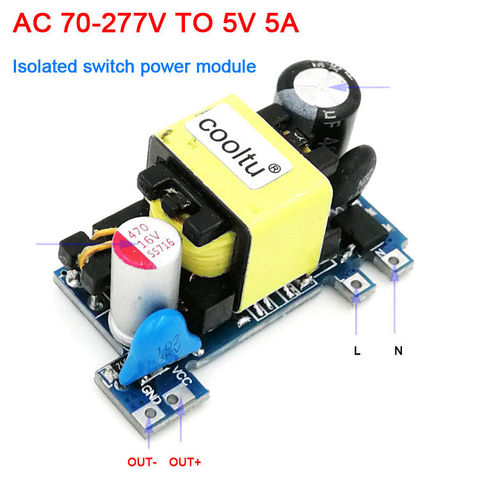 AC-DC Buck Converter 110V/220V to 5V 12V 24V 2A 1A 500mA isolation switch power supply module / Transformer controller smart ► Photo 1/4