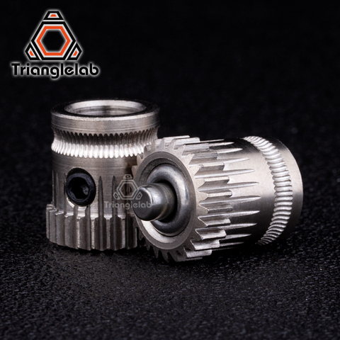 trianglelab inner diameter 8 mm Drivegear kit dual drive gear extruder kit Cloned Btech upgrade for Prusa i3 Bowden Extruder ► Photo 1/3