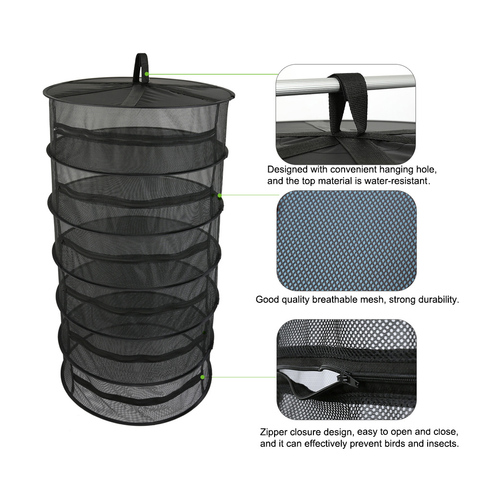 4/6/8 Layers Herb Drying Net Folding Fishing Net Hanging Basket Foldable  Dry Rack Bag Mesh Dryer for Herbs Flowers Plants Buds - Price history &  Review, AliExpress Seller - Intelligent Homes Store