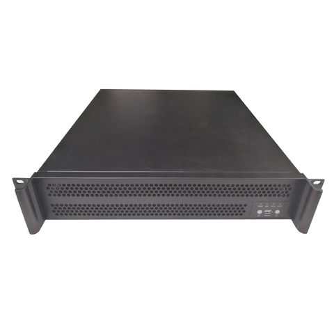 2U industrial equipment case 19 inches rack-mount monitoring server chassis S2490 support multiple power supply 490MM ► Photo 1/1