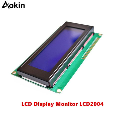 LCD Display Monitor LCD2004 2004 20X4 5V Character Blue Backlight Screen And IIC I2C for Arduino UNO MEGA R3 ► Photo 1/6