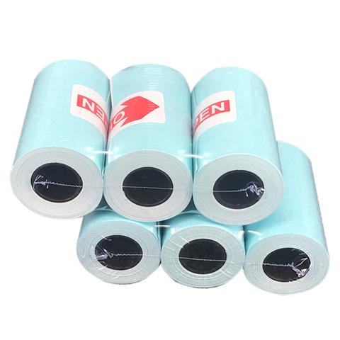3 Rolls Printing Sticker Paper Photo Paper For Mini Pocket Photo Printer Paperang P1 P2 Bill Receipt Papers ► Photo 1/6