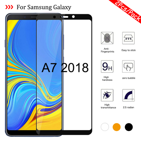 1-2Pcs/Pack A7 2022 Glass for Samsung Galaxy A7 2022 A750 SM-A750F Tempered Glass On the Samsun Glaxy A 7 2022 A72022 Cover Sklo ► Photo 1/6