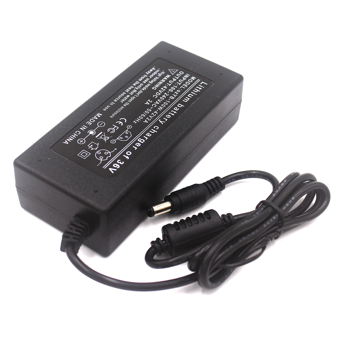 42V 2A 100-240V Adapter 36V Lithium Battery Charger For Two-wheel Self-Balanced 