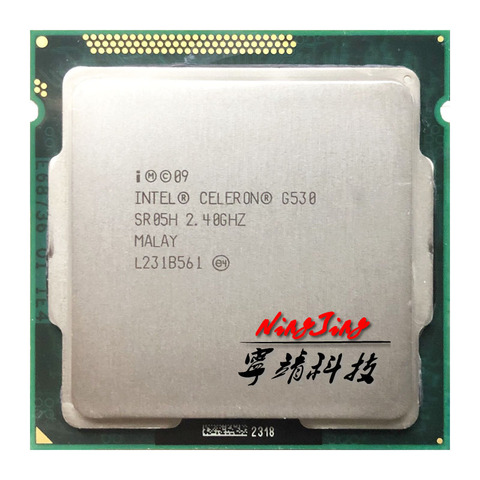 Intel Celeron G530 2.4 GHz Dual-Core CPU Processor 2M 65W LGA 1155 ► Photo 1/1