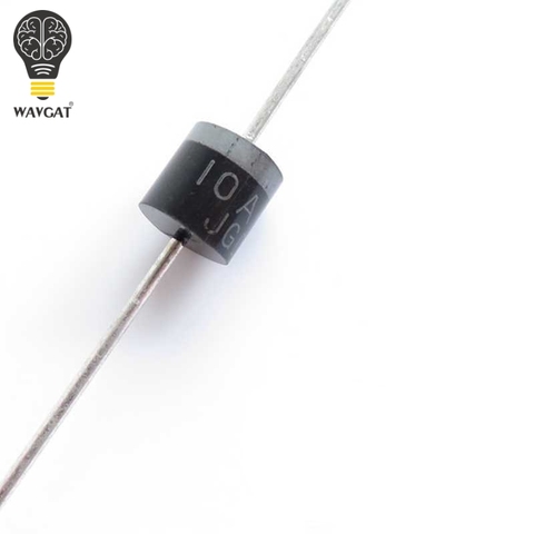SUQ  10PCS 10.0 AMP 10A10 SILICON RECTIFIERS Rectifier Diode 10A 1000V R-6 ► Photo 1/1