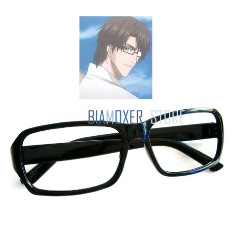 Biamoxer Widely use black full frame glasses (NO LENS) K-cosplay Saruhiko Fushimi Bleach cosplay Aizen Sousuke glasses CS031 ► Photo 1/5