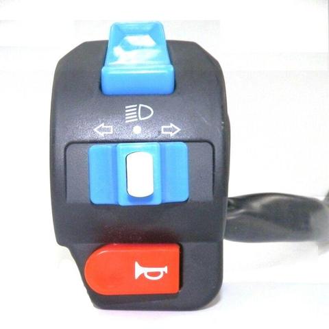 Chinese Scooter Left Handlebar Control Light Switch Control 8 wires For TAOTAO PEACE 22mm ► Photo 1/1
