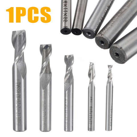 1pc 2 Flute Straight Shank End Mill Cutter Drill Bits 4/6/8/10/12mm for CNC Milling Tool ► Photo 1/1