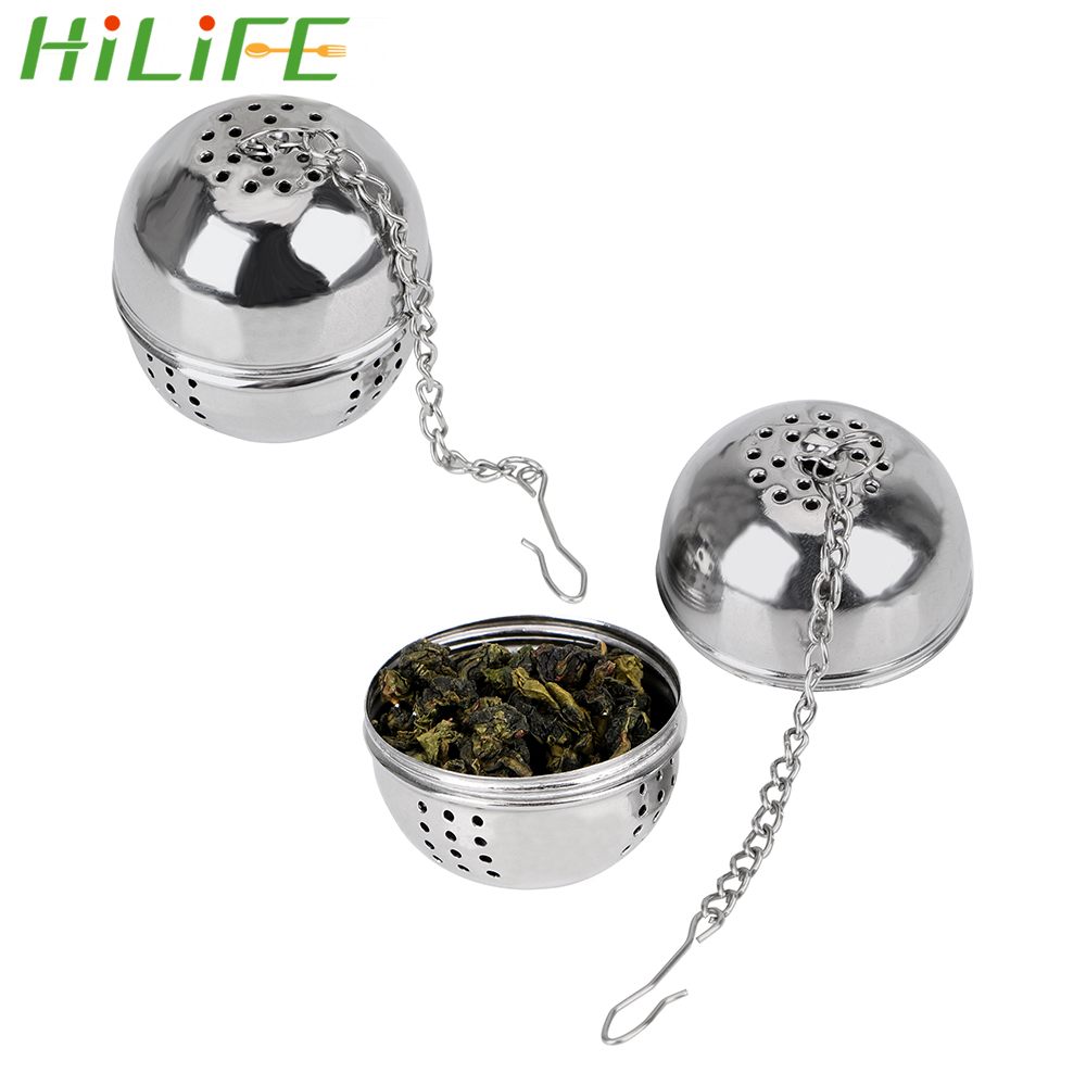 Tea Infuser Loose Tea Leaf Mesh Strainer Ball Stainless Steel Filter Diffuser C